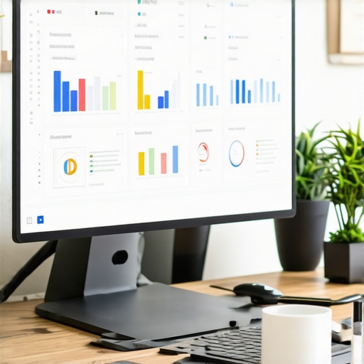 SEO specialist reviewing local directory analytics and maps