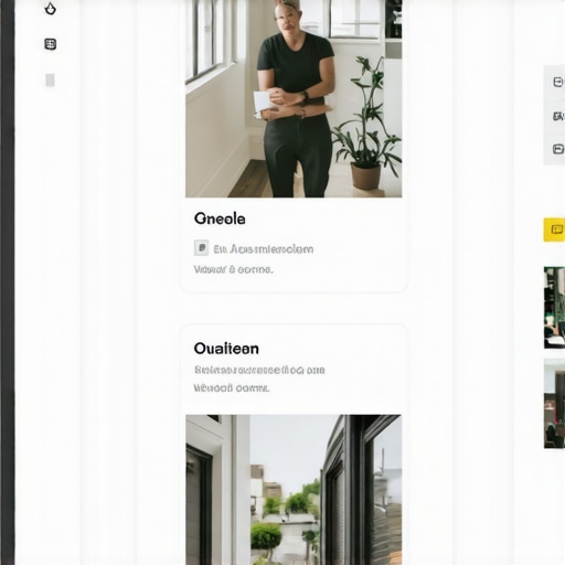 Business owner actively managing Google My Business profile with updates
