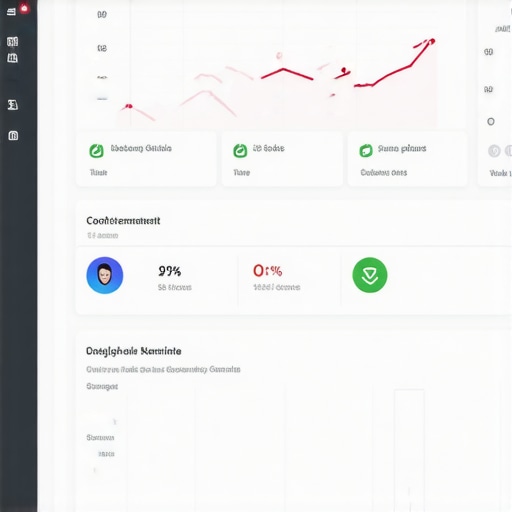 Google My Business Dashboard Analytics Google My Business dashboard with analytics and profile management features.