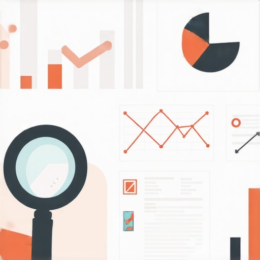 A professional digital marketing strategy analysis showing charts and checklists for local SEO