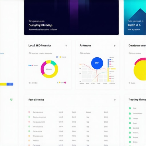 Local SEO Tools Dashboard Screen showing various analytics and citation management interfaces for local SEO