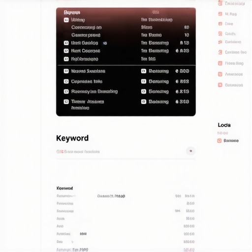 SEMrush dashboard interface with local SEO metrics and competitor insights