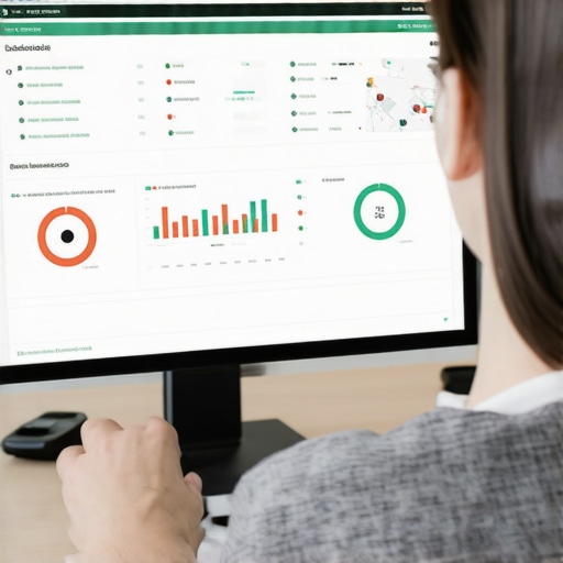 Effective Local SEO Maintenance Tools Person working on local SEO analytics and map management