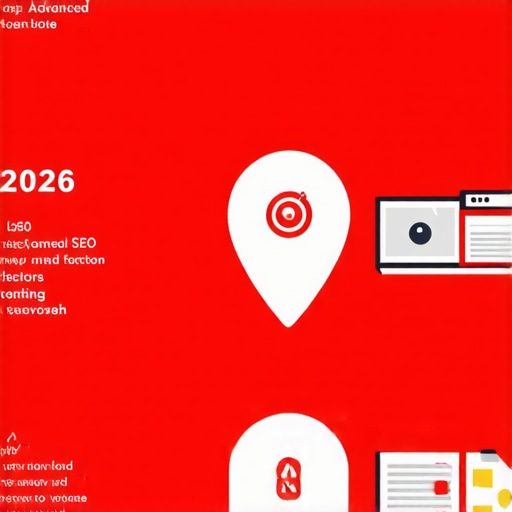 Infographic illustrating key local SEO signals and map ranking factors for 2026.